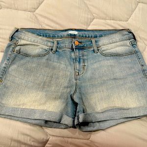 Old Navy denim shorts Sz 12 never worn